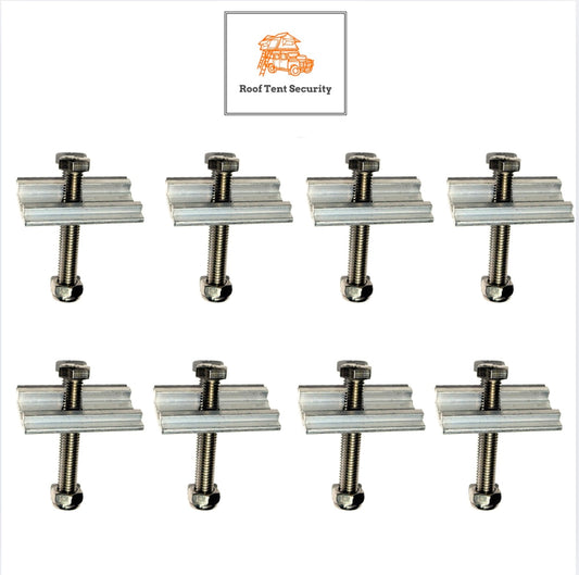 8 x Tentbox Rail Replacement and Nut