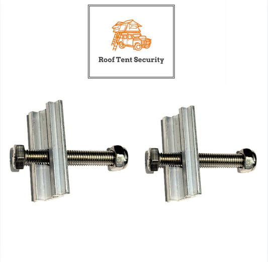 2 x Tentbox Rail Replacement and Nut
